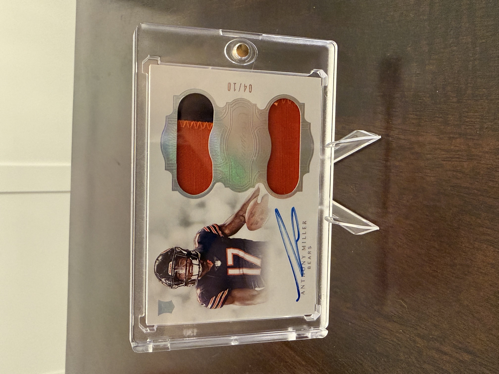 Front of card