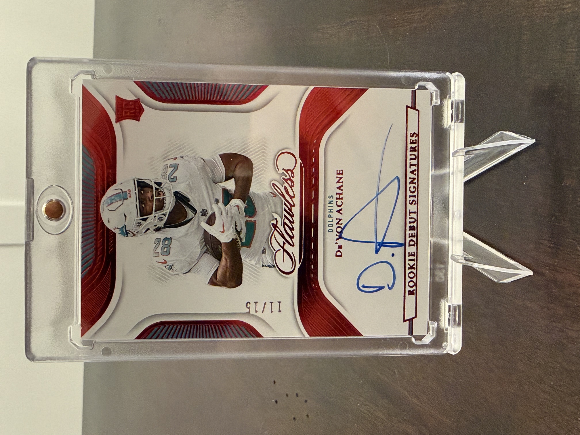 Front of card