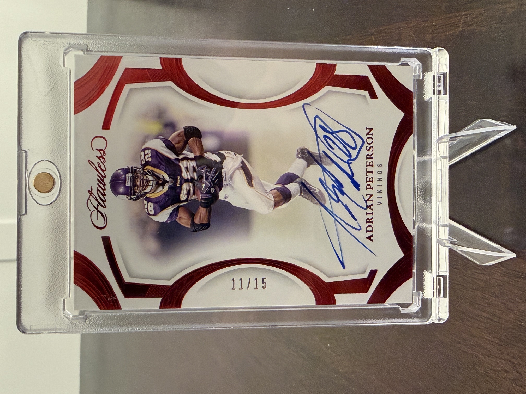 Front of card