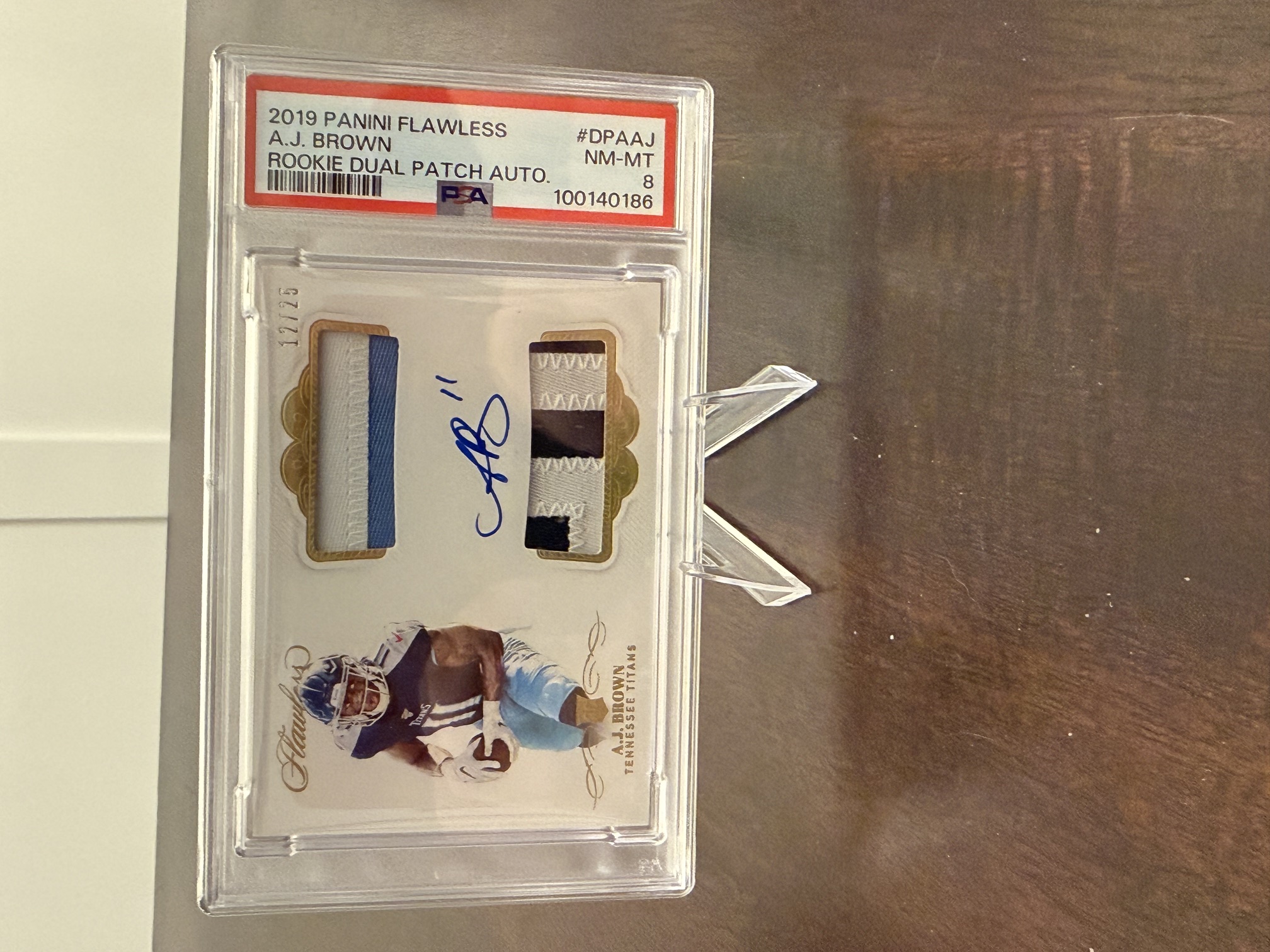 Front of card