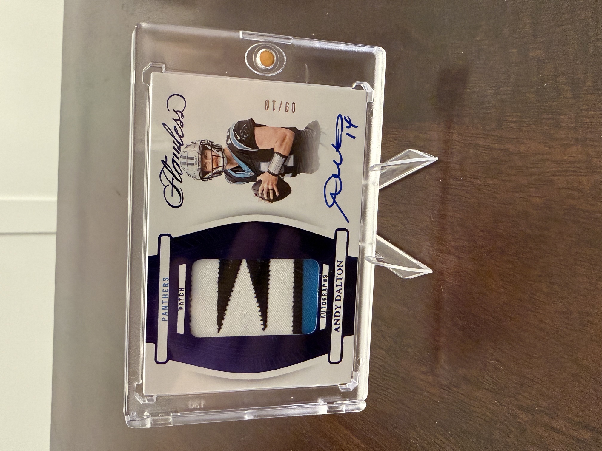 Front of card
