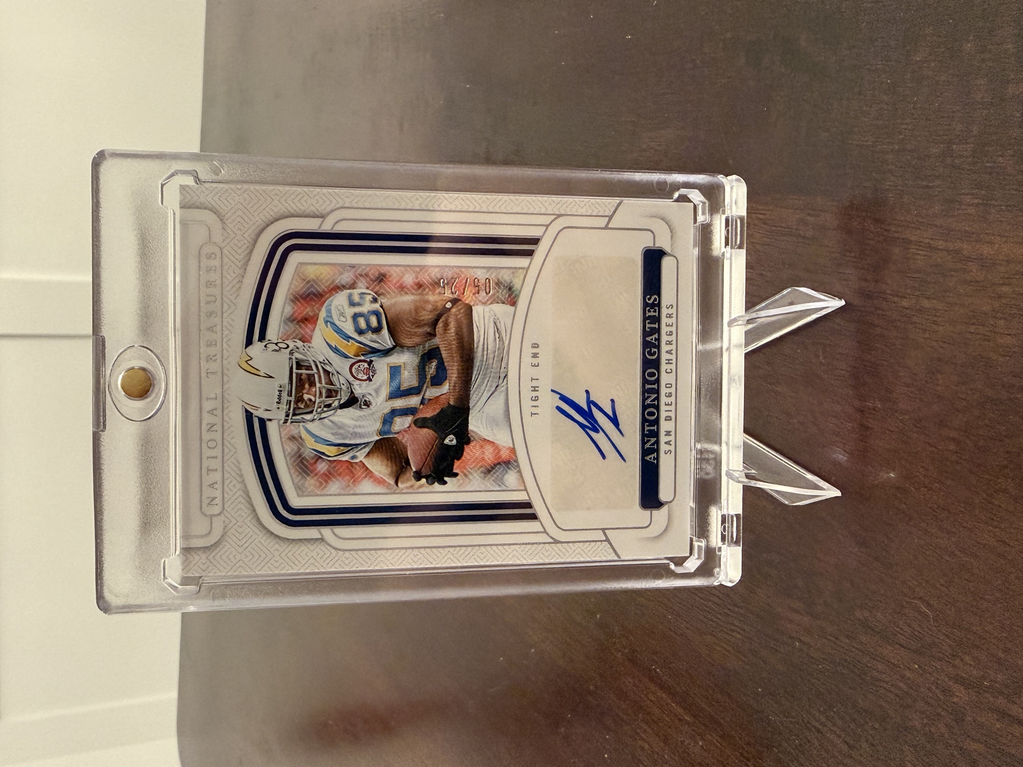 Front of card