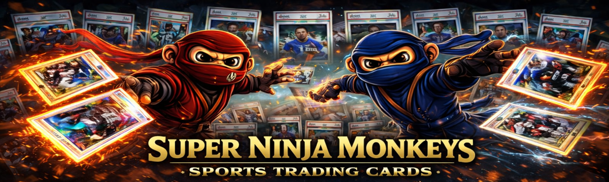 Super Ninja Monkey Cards Banner