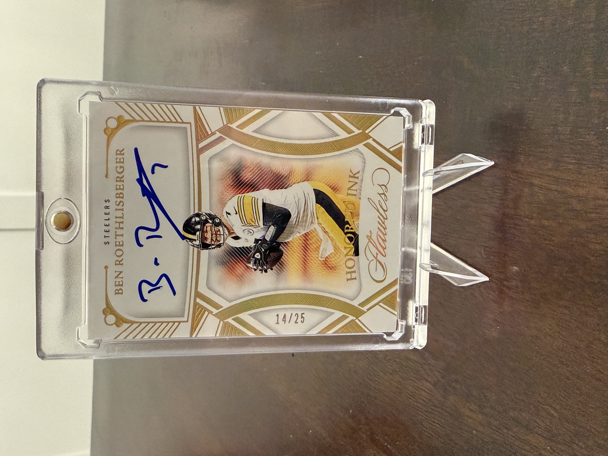 Front of card