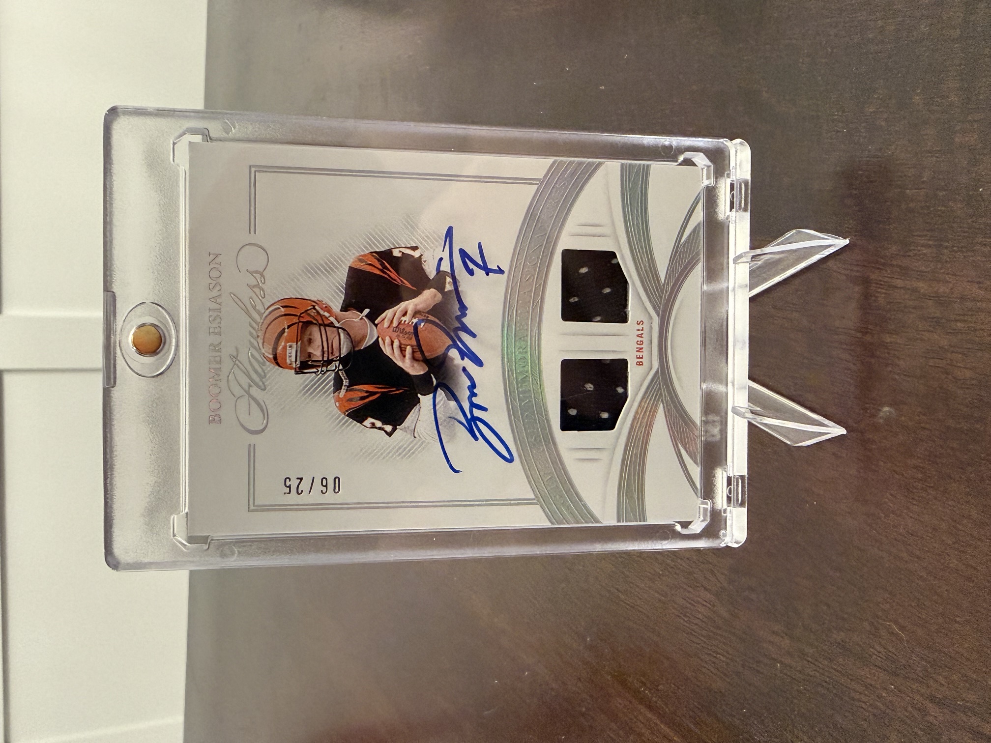 Front of card