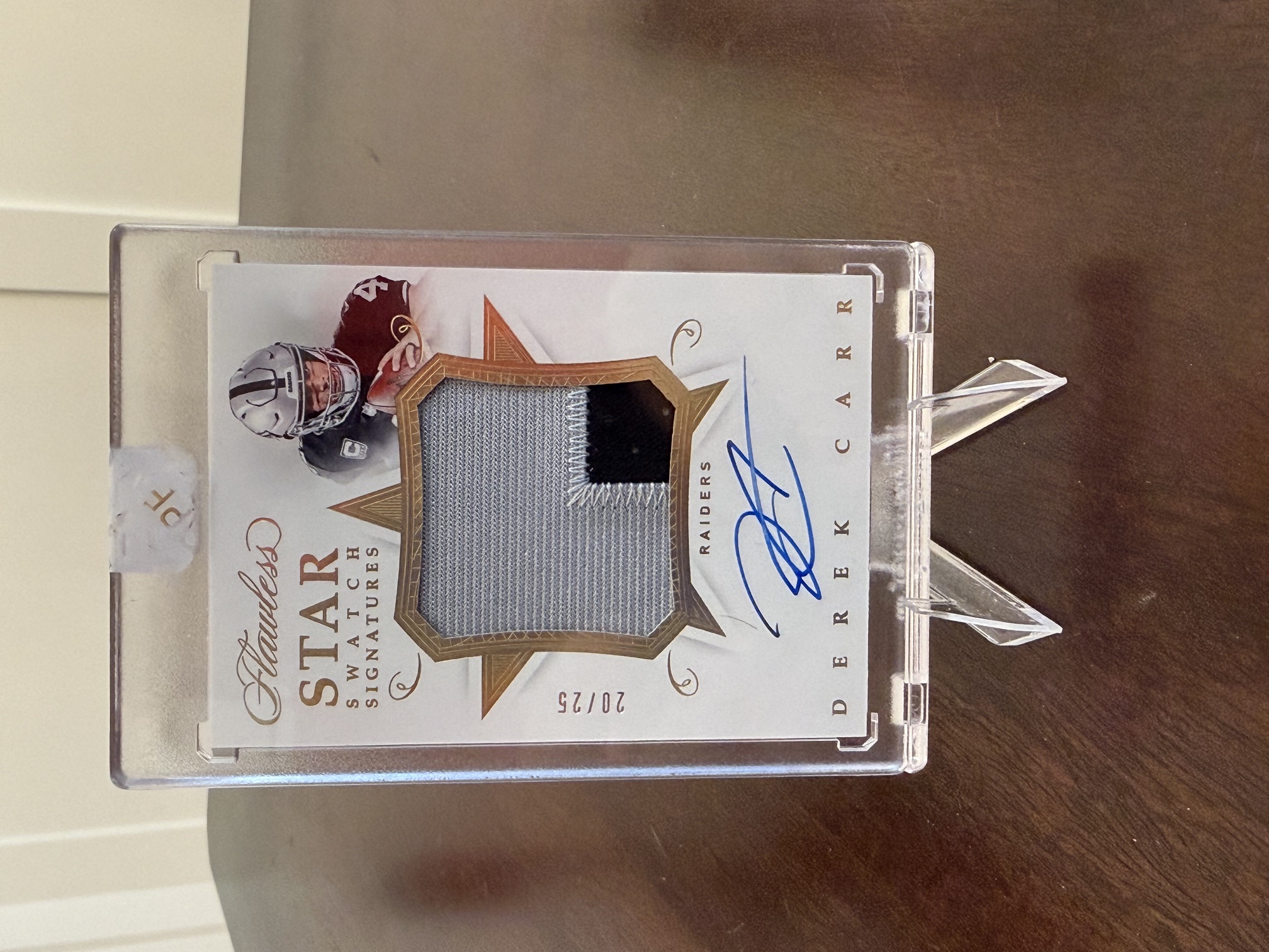 Front of card
