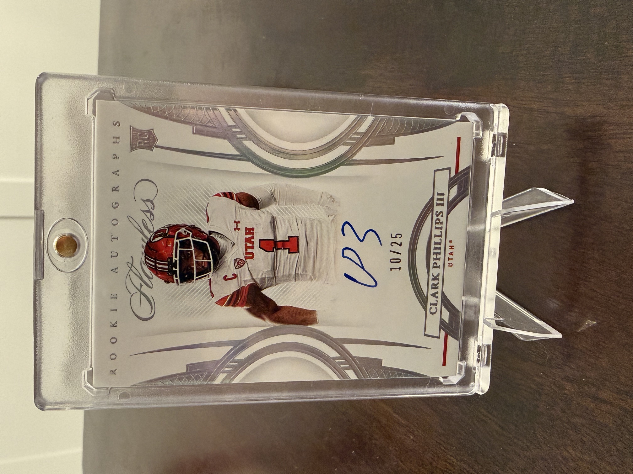 Front of card