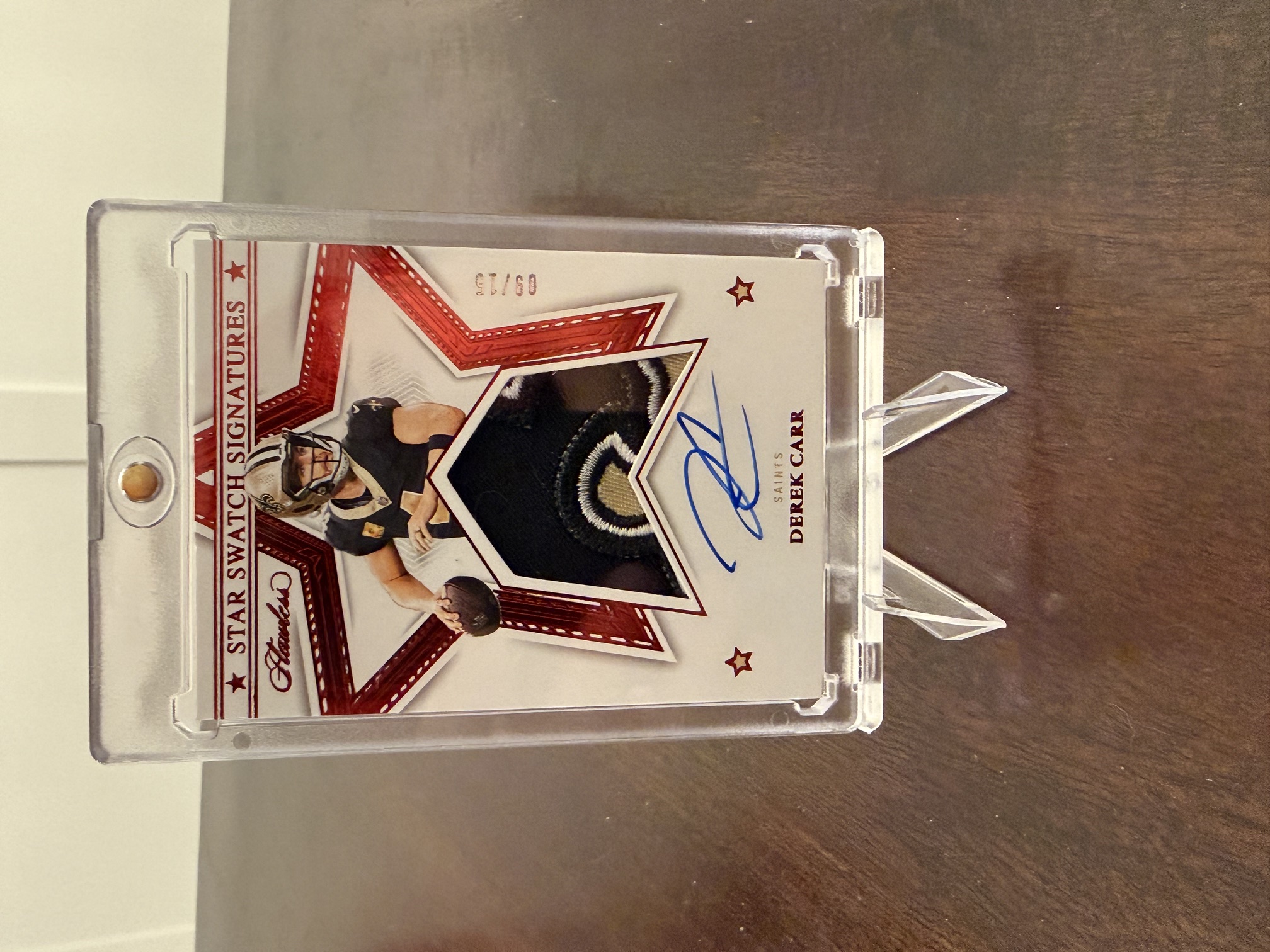 Front of card