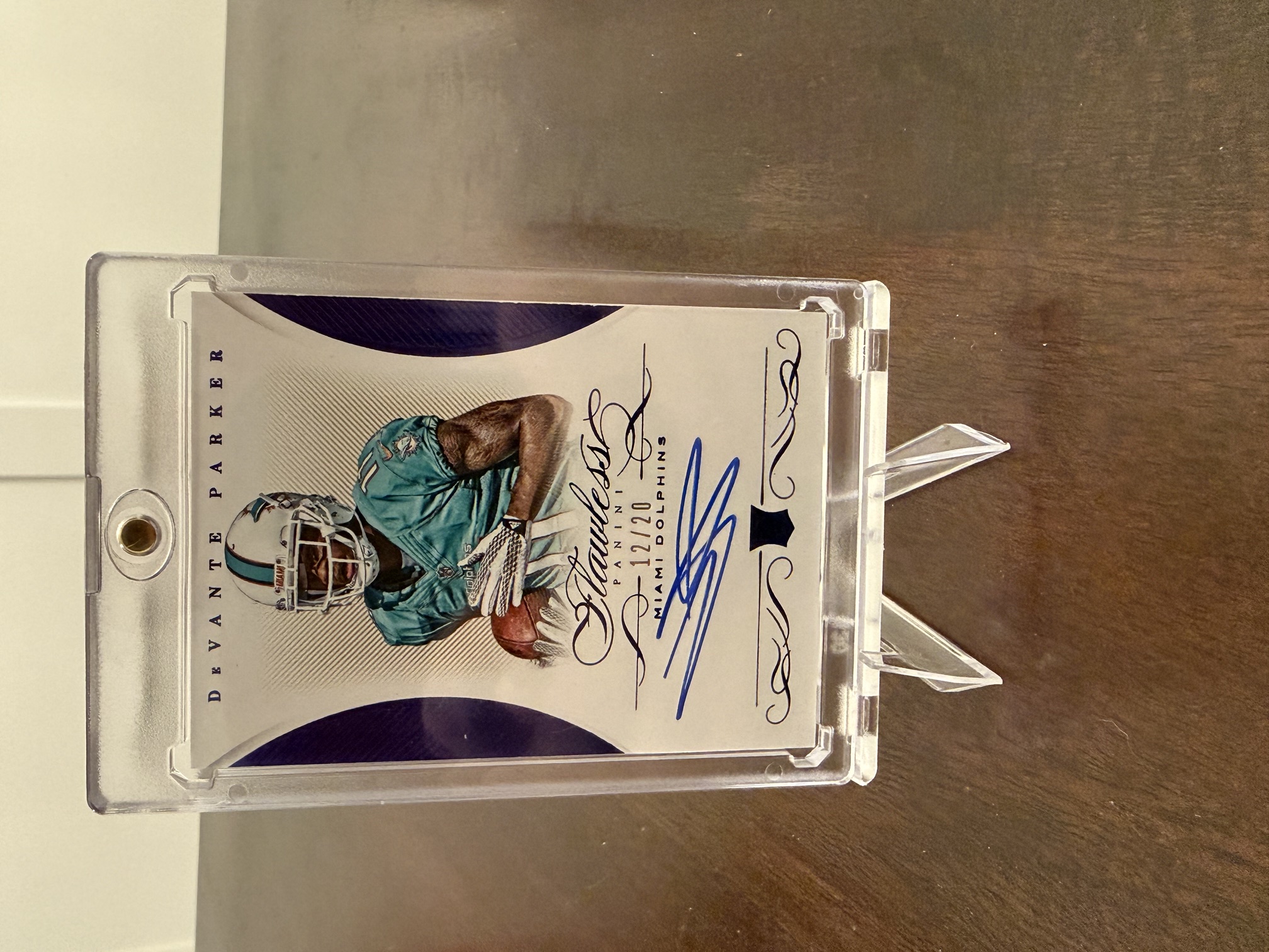 Front of card