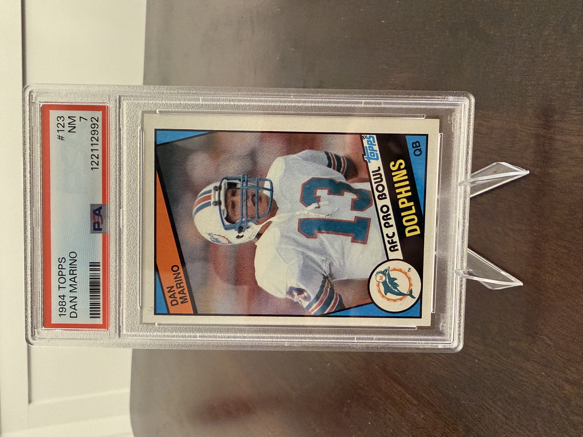 Front of card