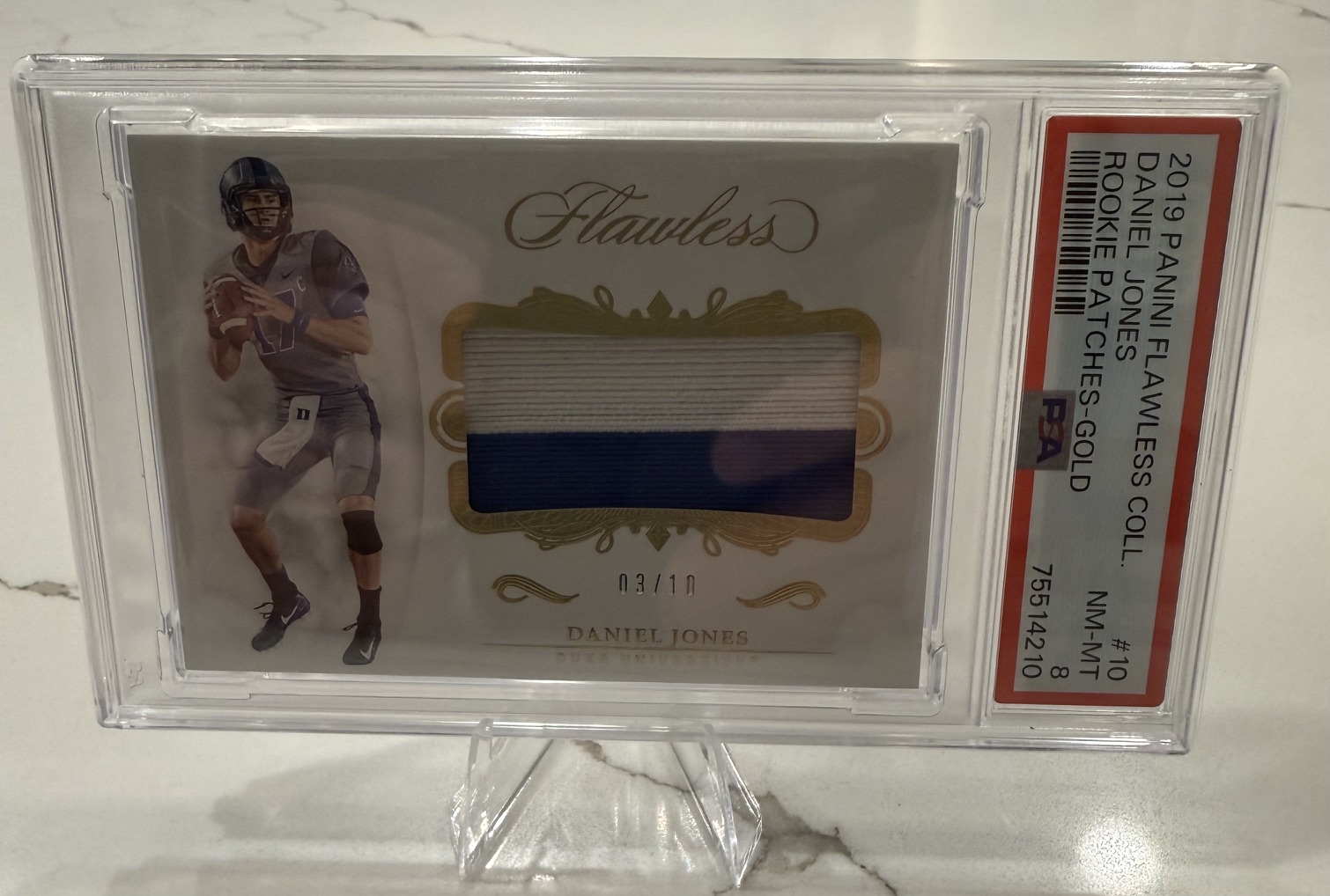 Front of card