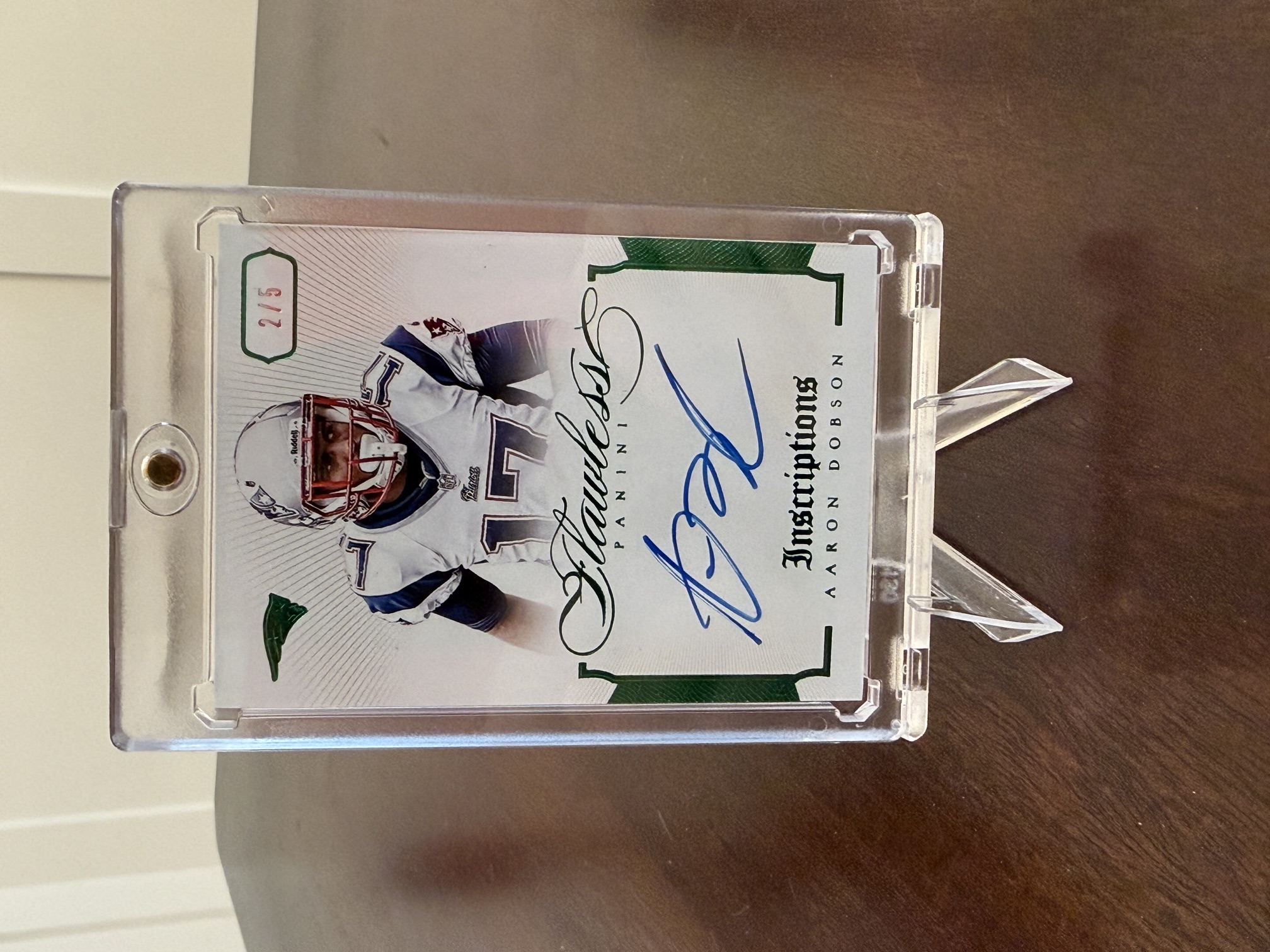 Front of card