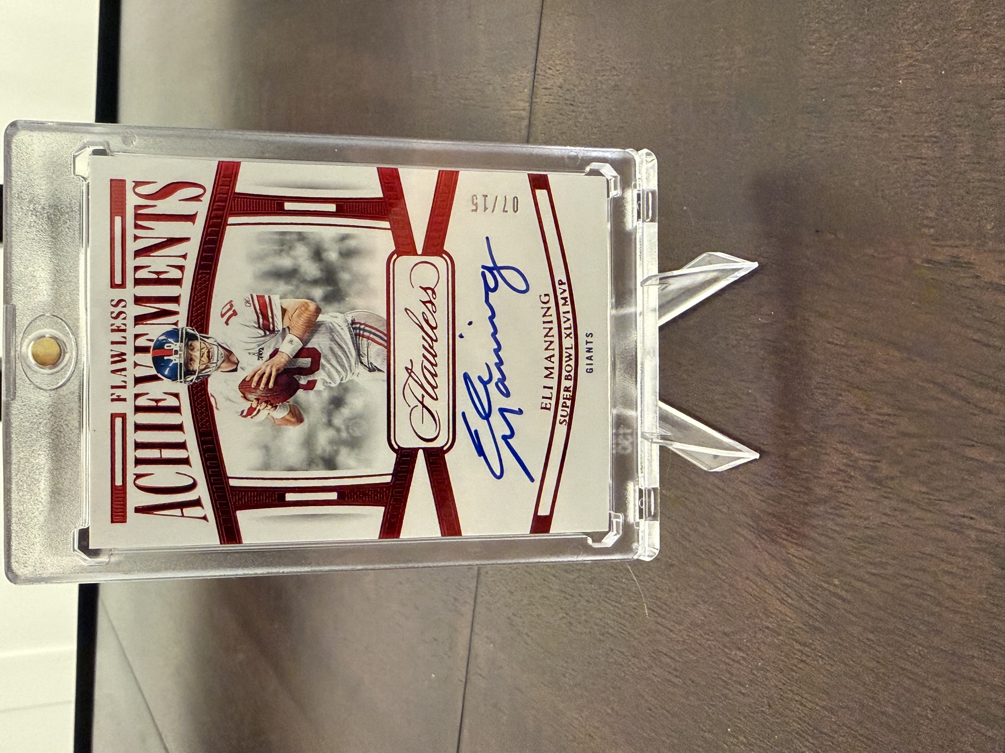 Front of card