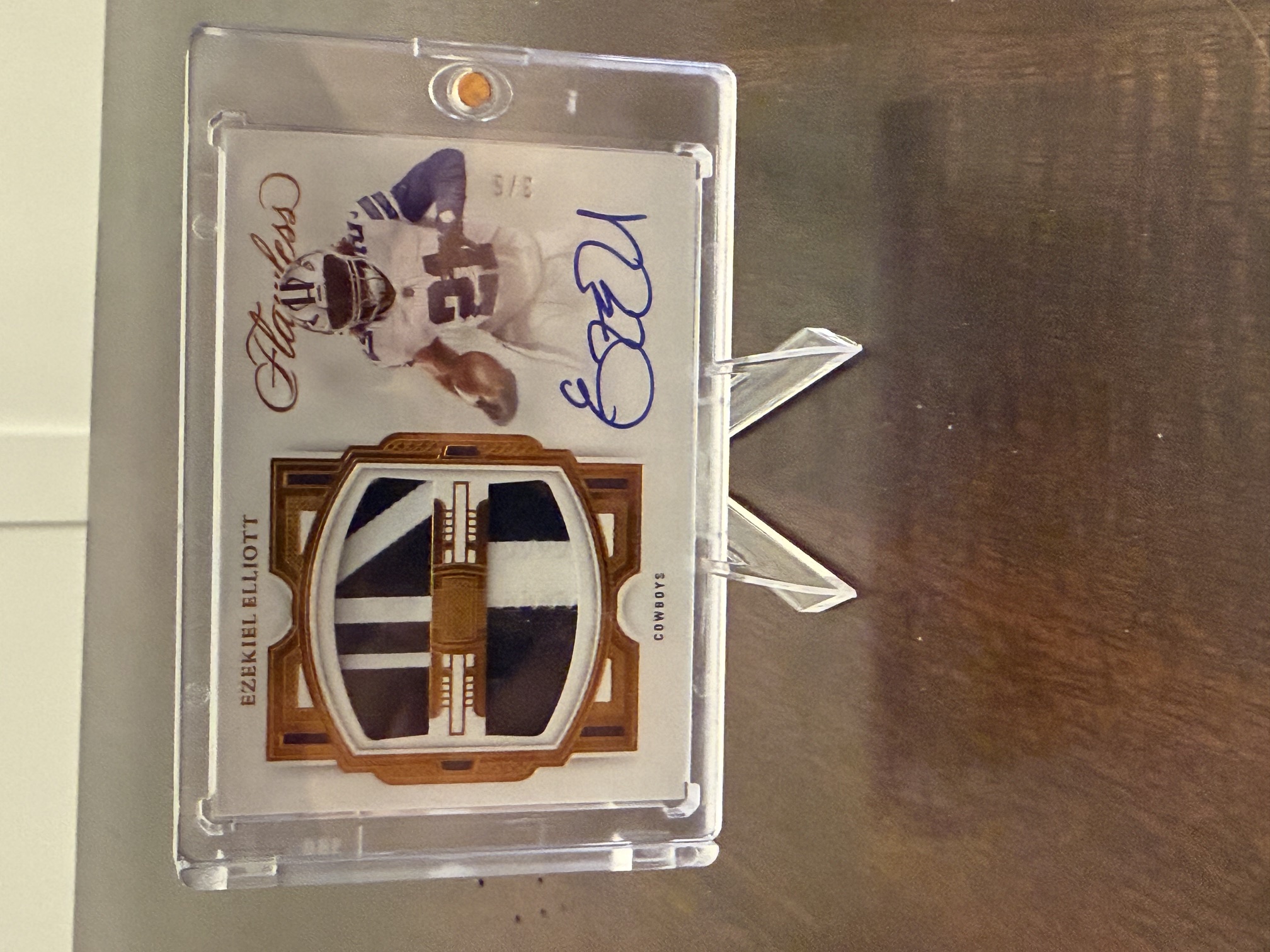 Front of card