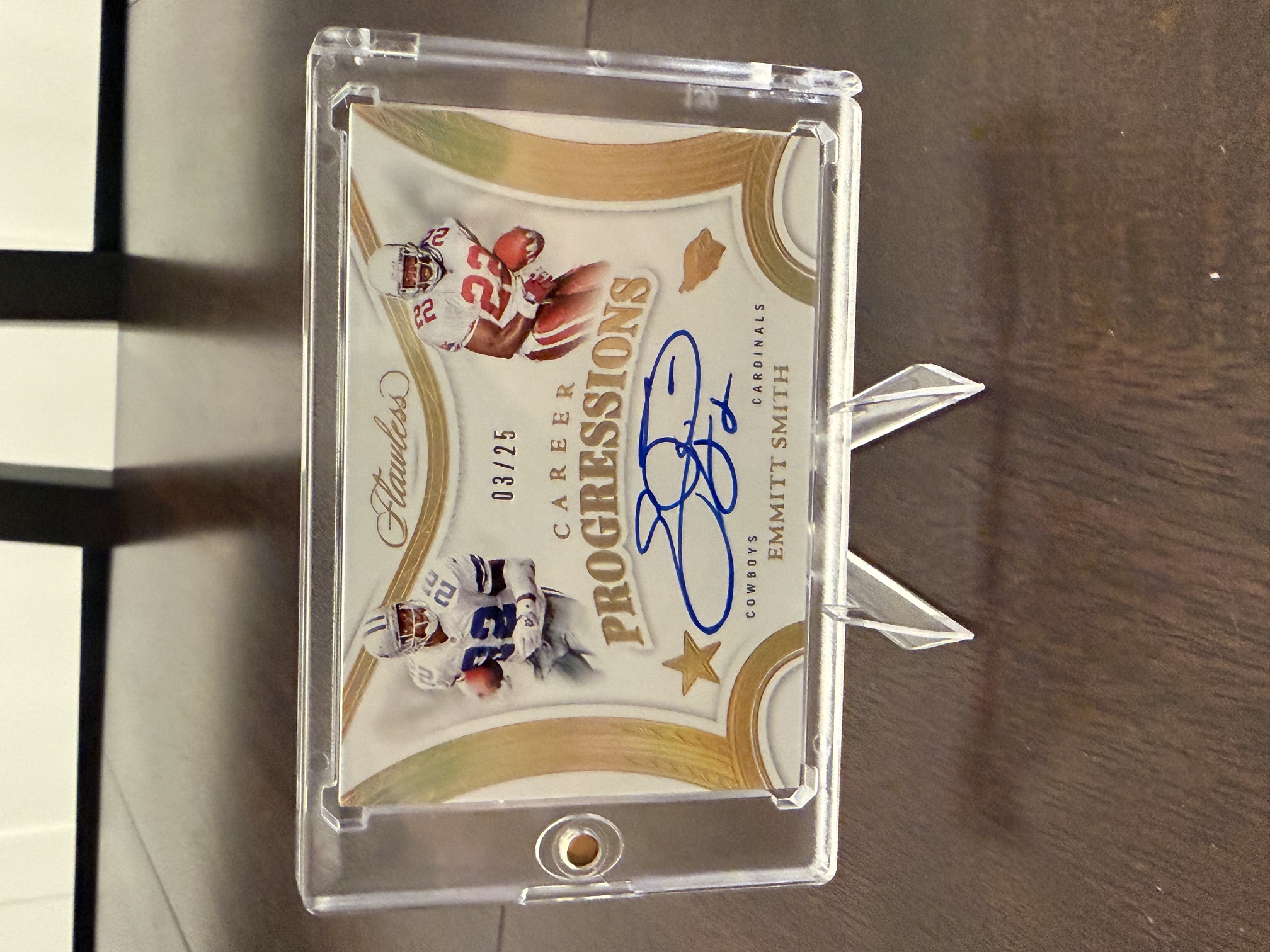 Front of card