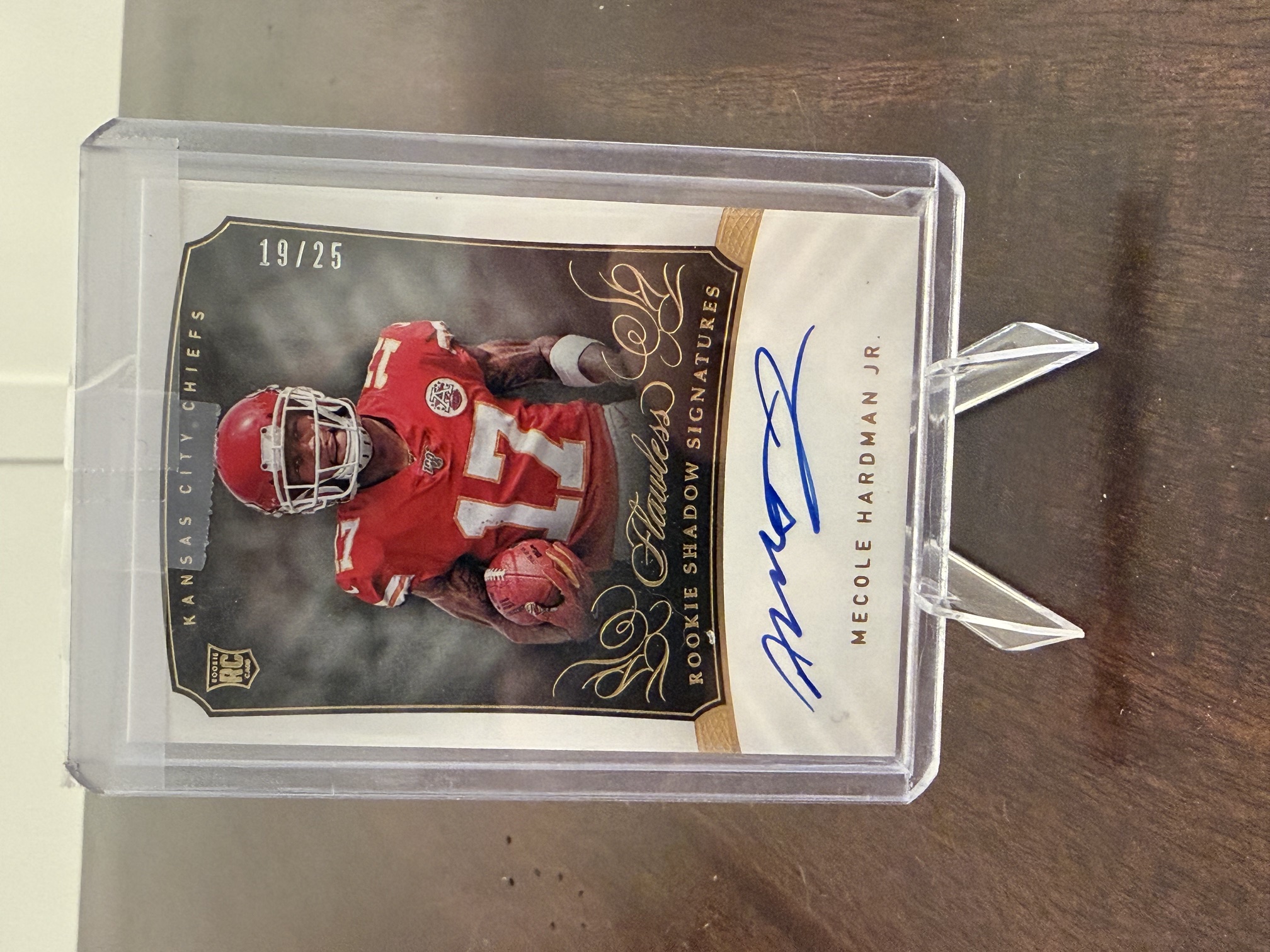 Front of card