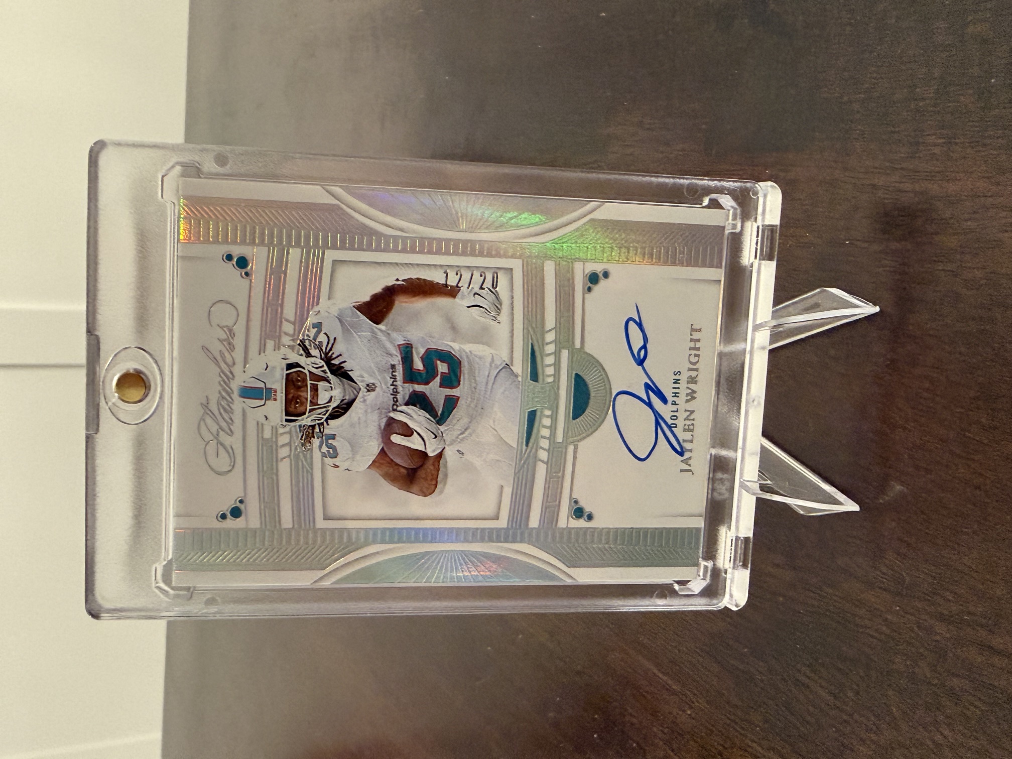 Front of card