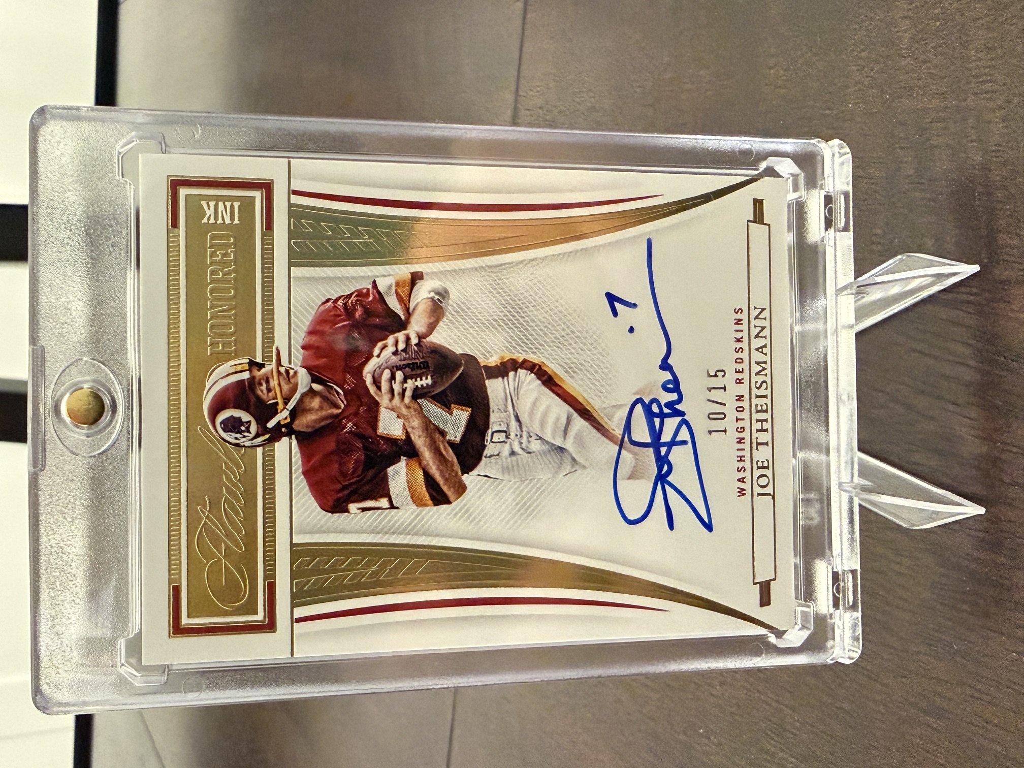 Front of card