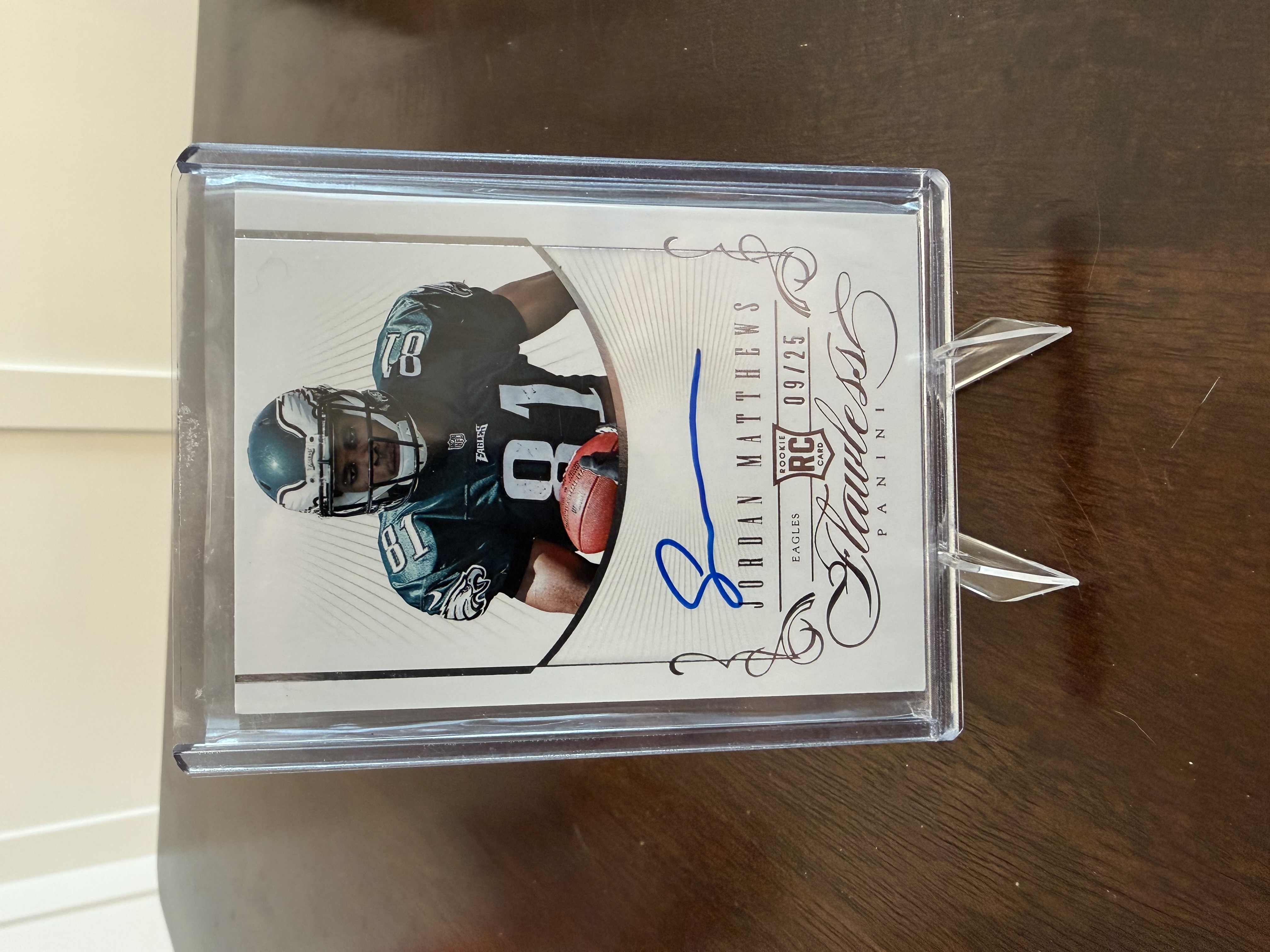 Front of card