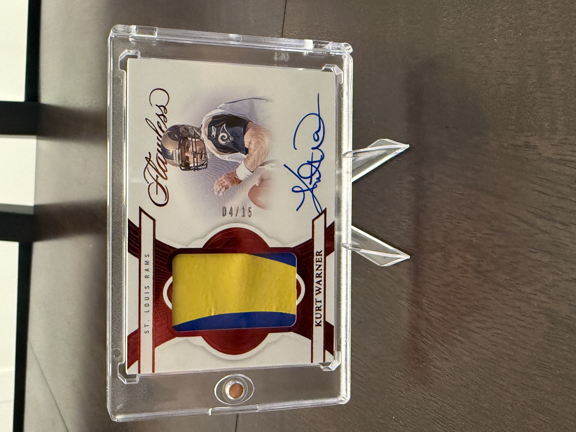 Front of card