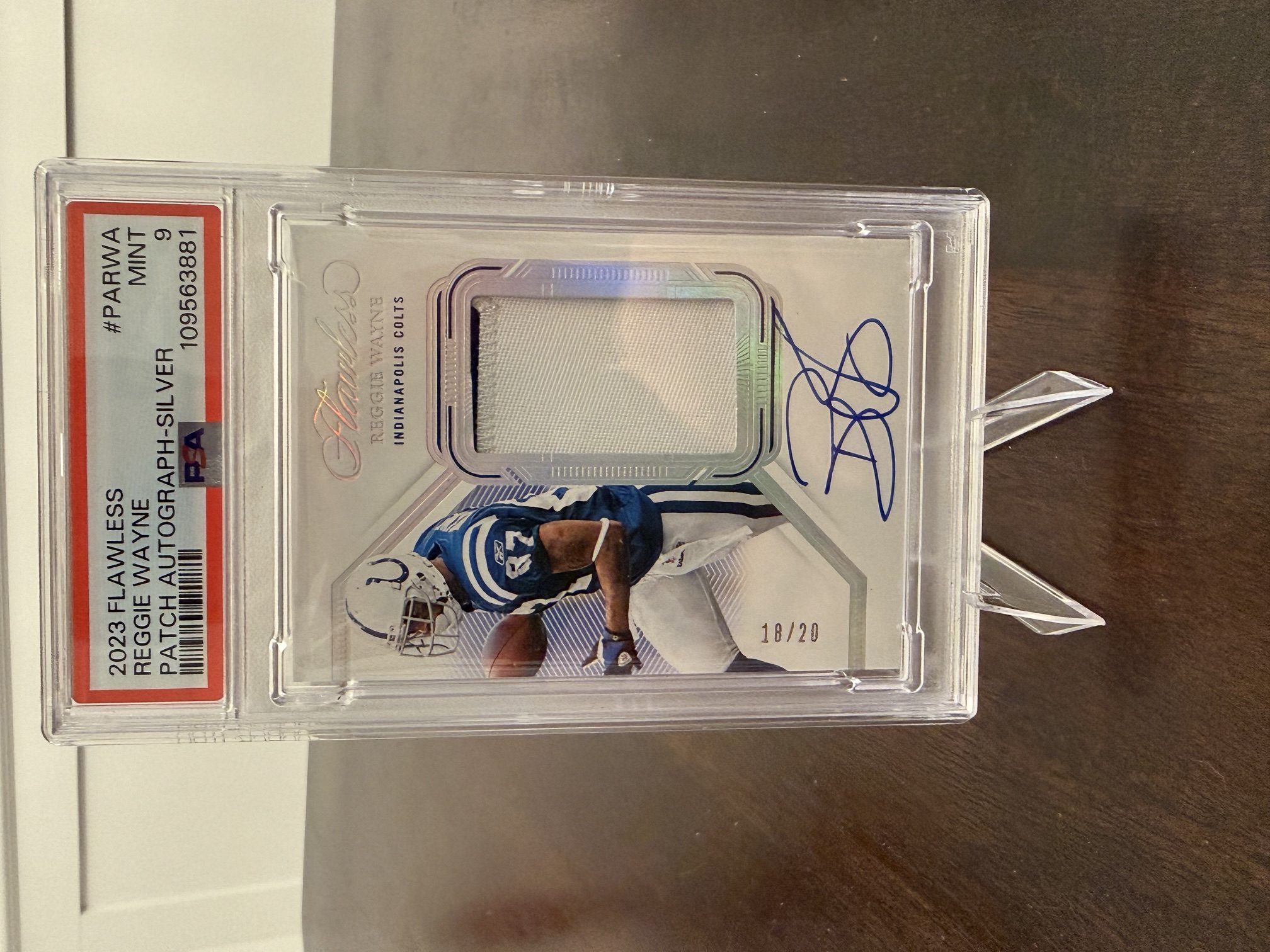 Front of card