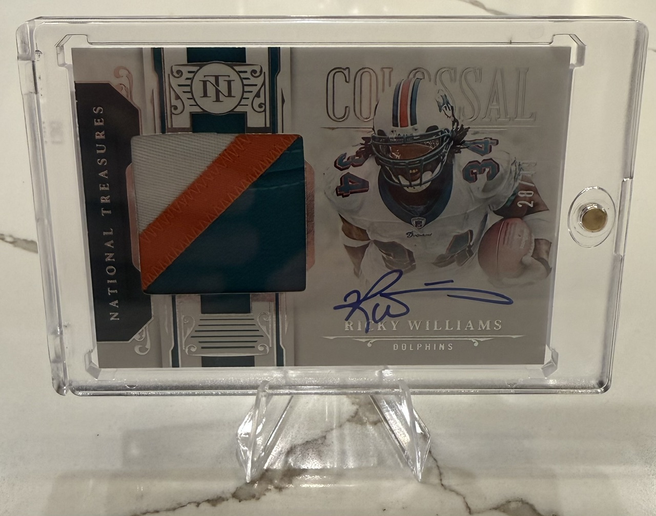 Front of card