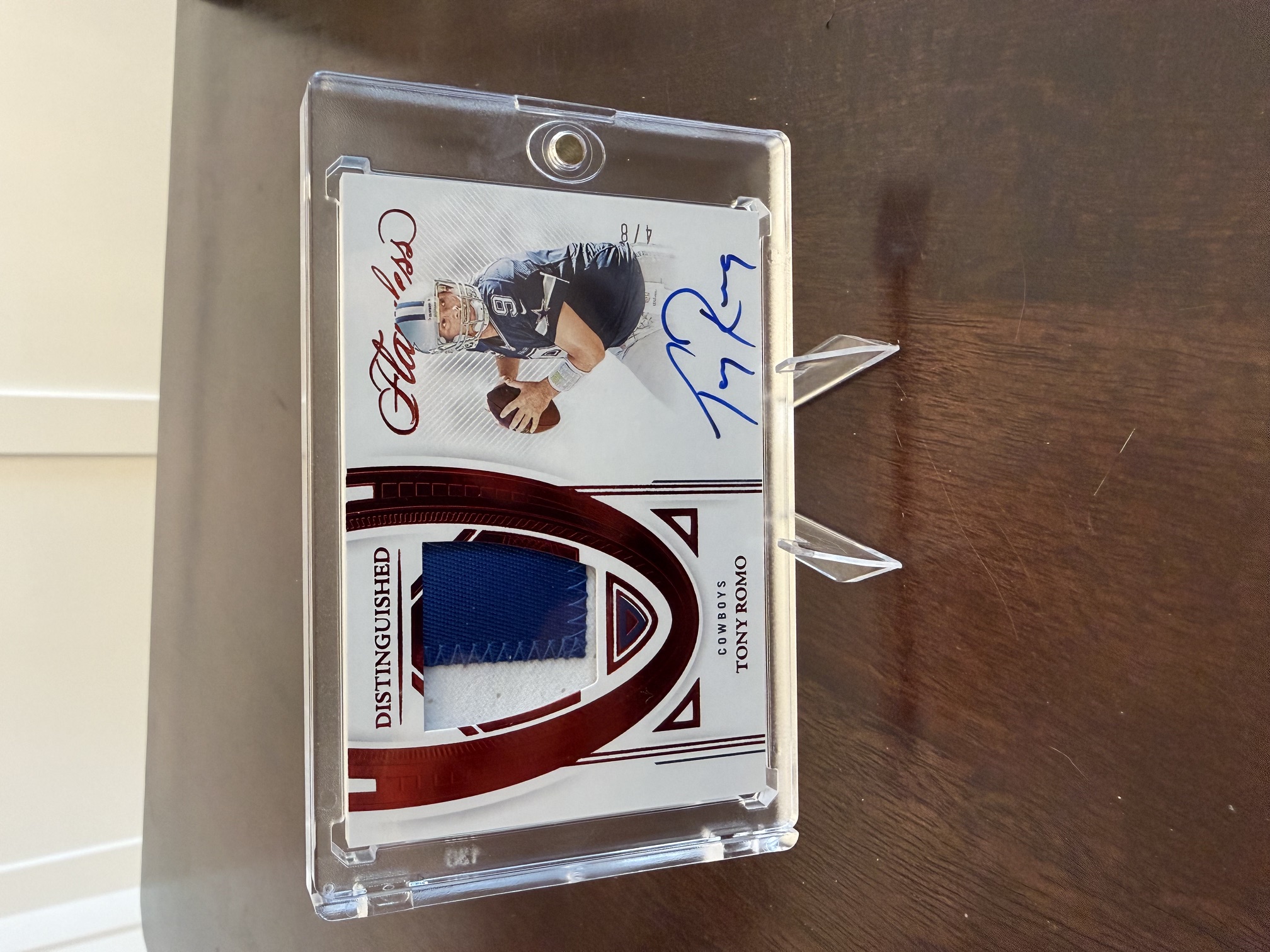 Front of card