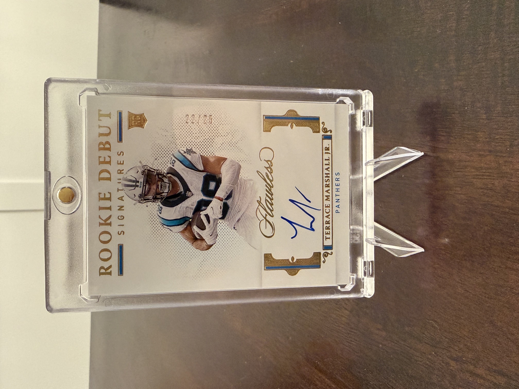Front of card