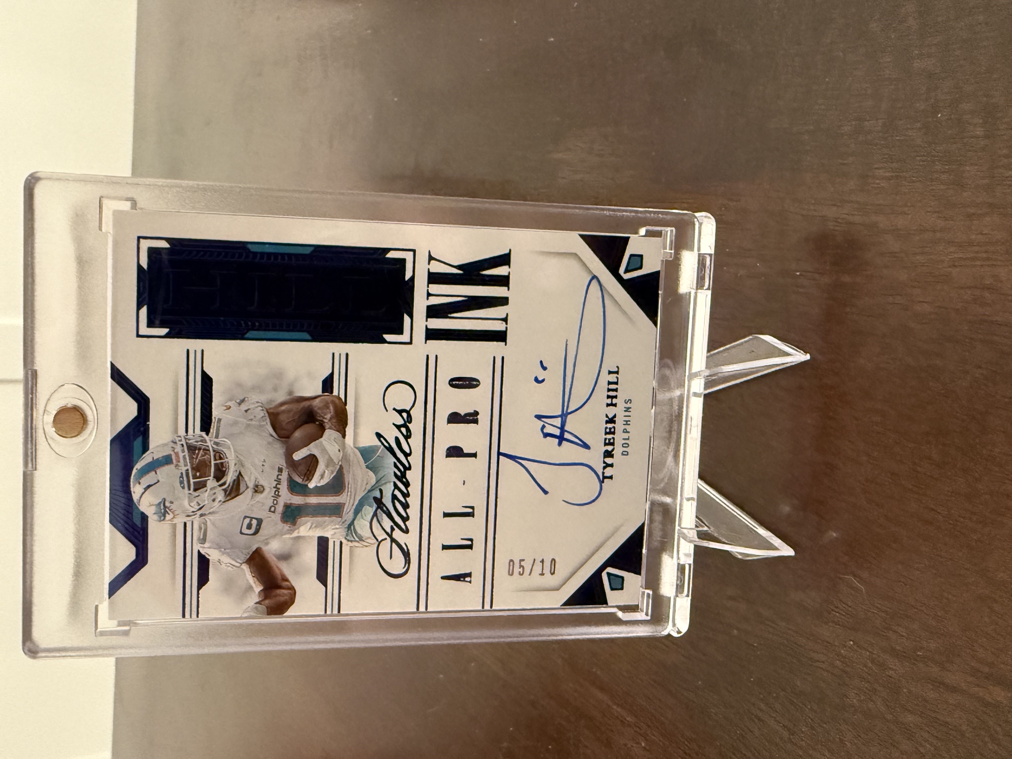 Front of card